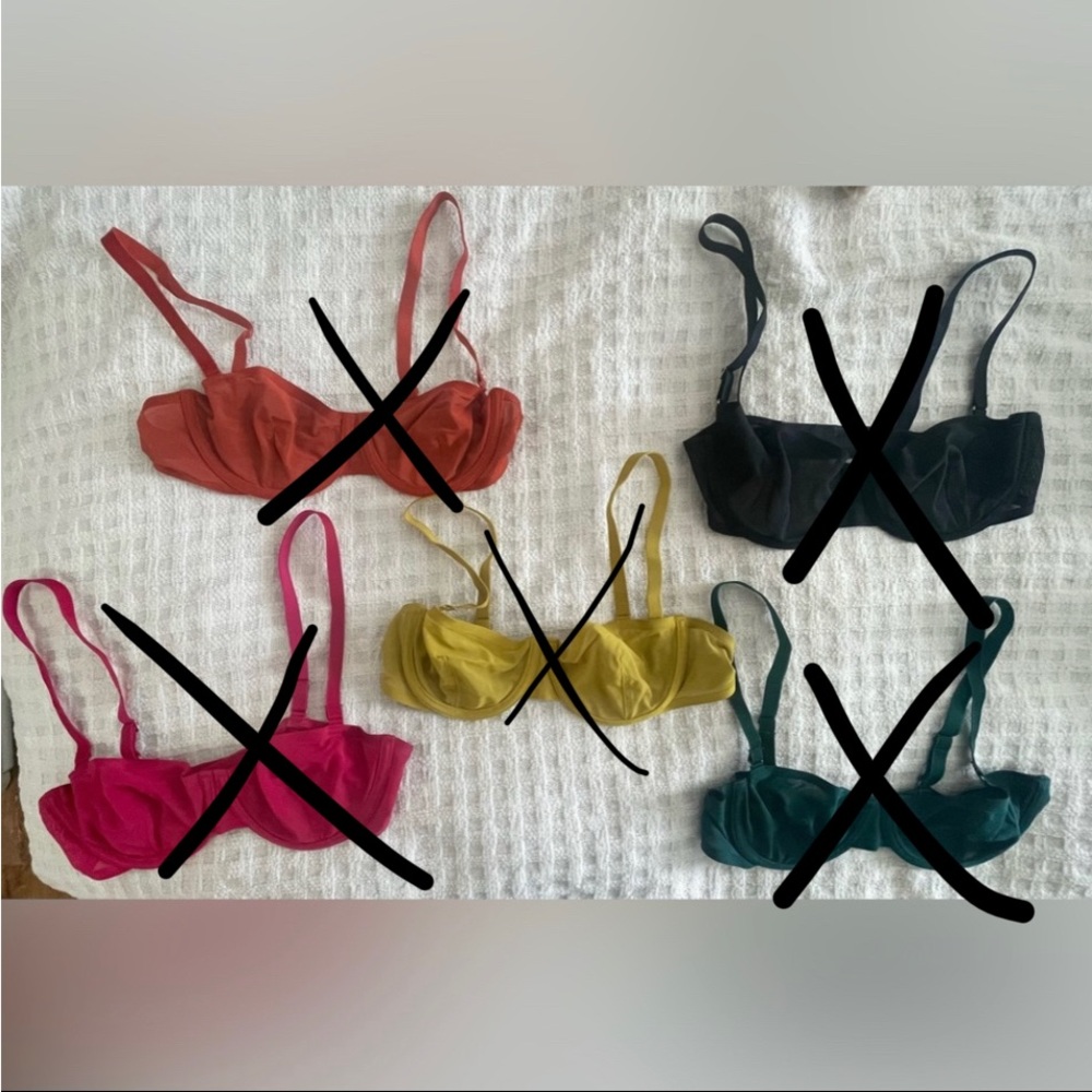5 Cuup Mesh Balconette Bras